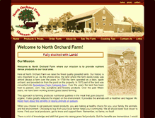 Tablet Screenshot of northorchardfarm.com